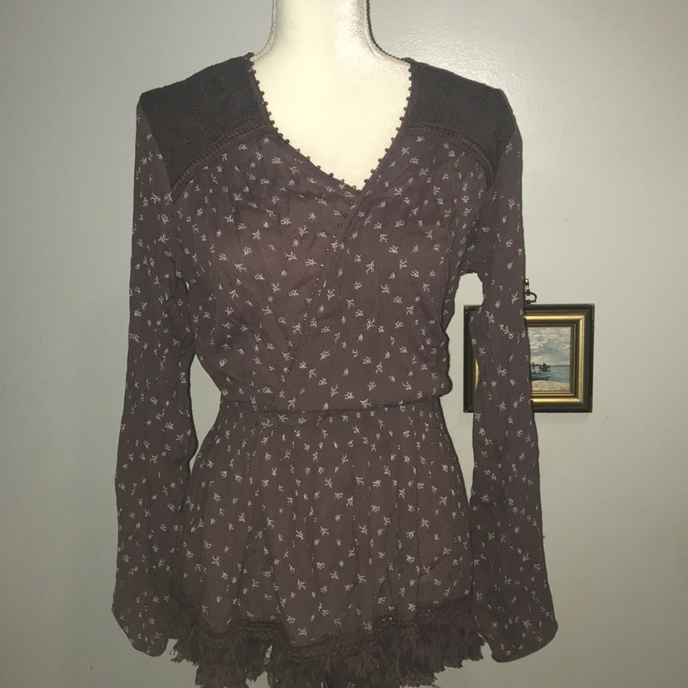 Miss me boho blouse L B1